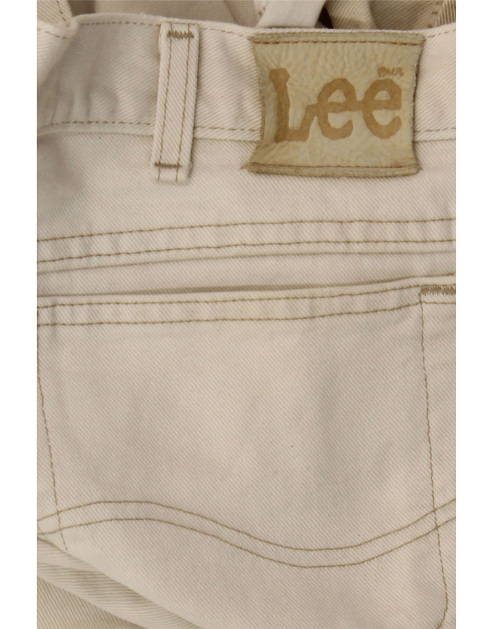 Lee Jean Droit Homme W34 L30 Blanc
