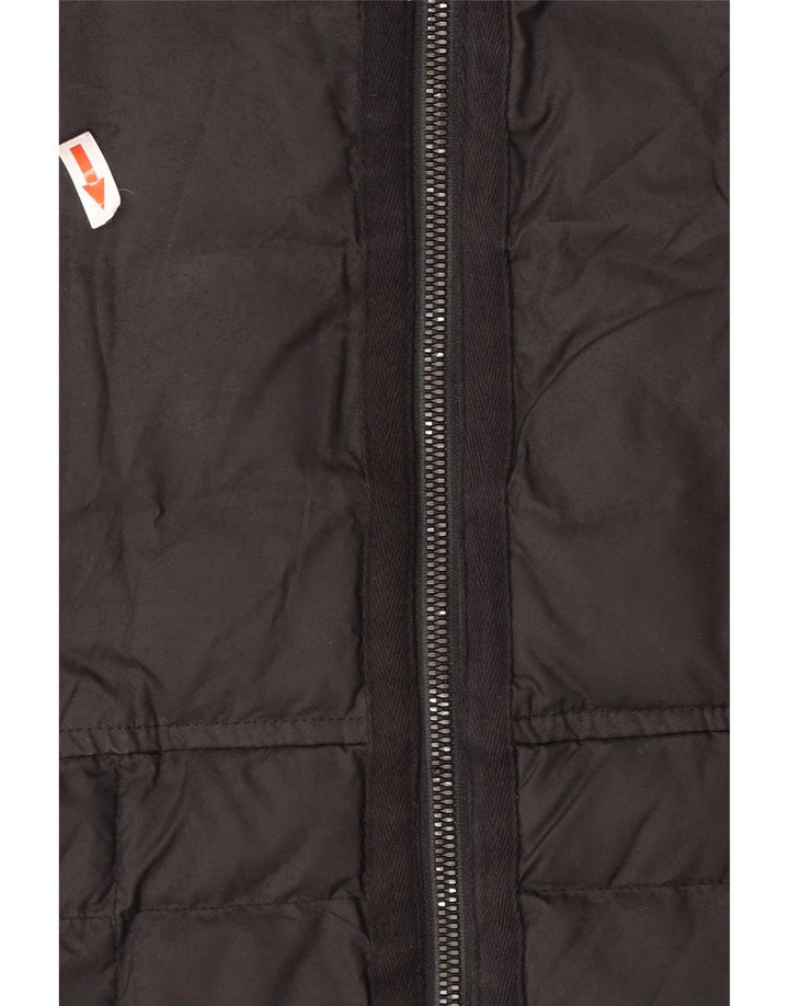 Timberland Gilet rembourré pour homme UK 40 Large Noir Polyester