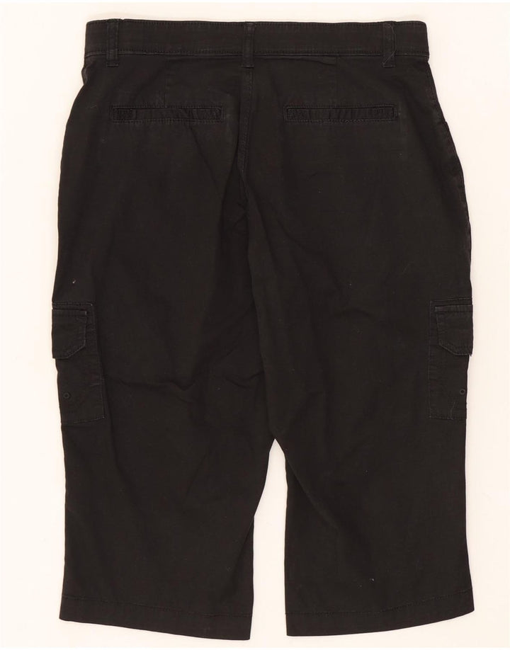 LEE Bermuda Cargo Femme US 6 Medium W30 Coton Noir