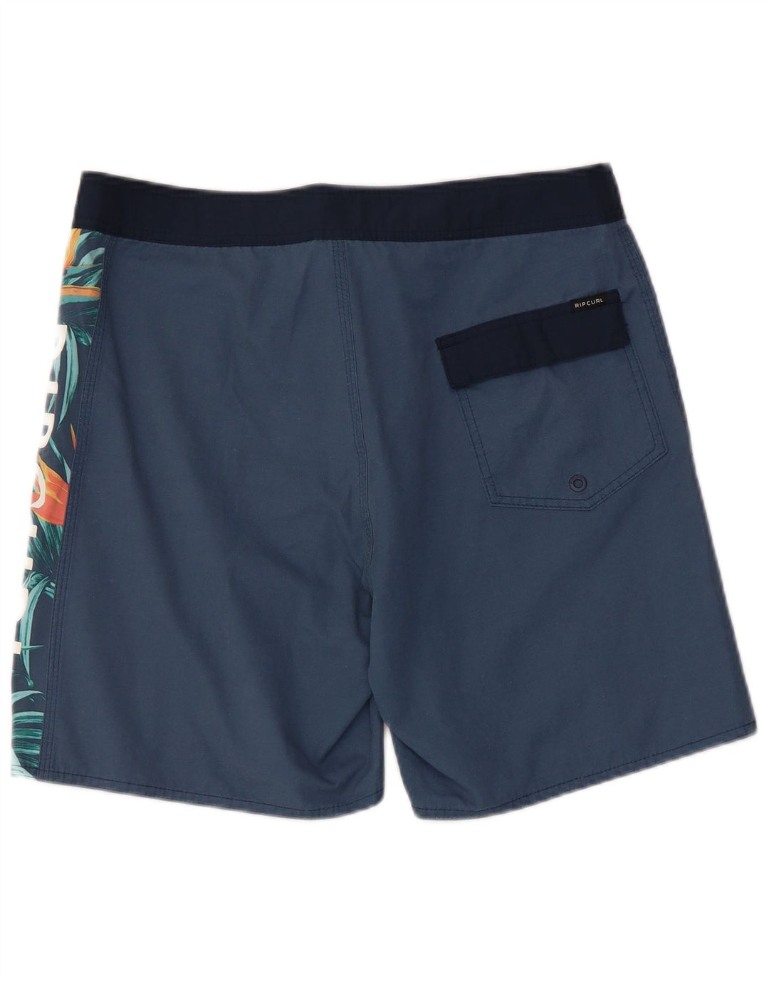 RIP CURL Short de Bain Graphique Homme Bleu Marine Moyen Floral Polyester