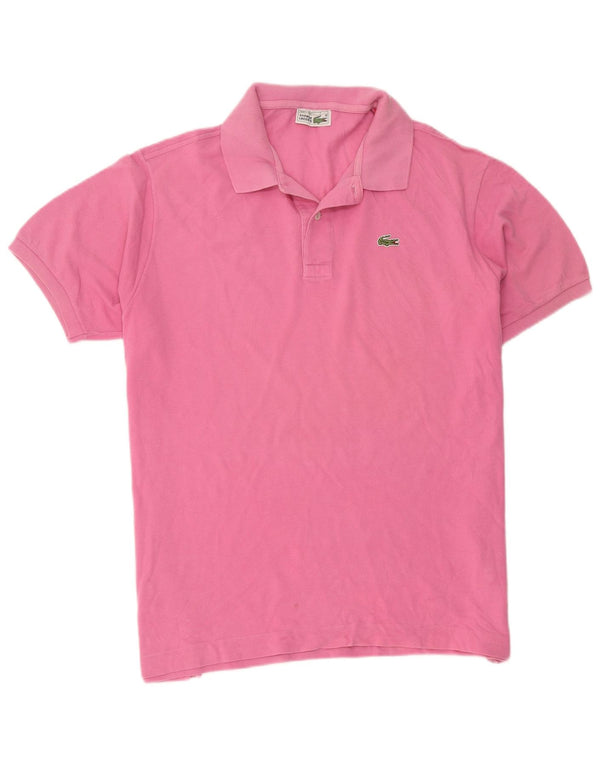 Lacoste Polo Homme Taille 7 2XL Coton Rose