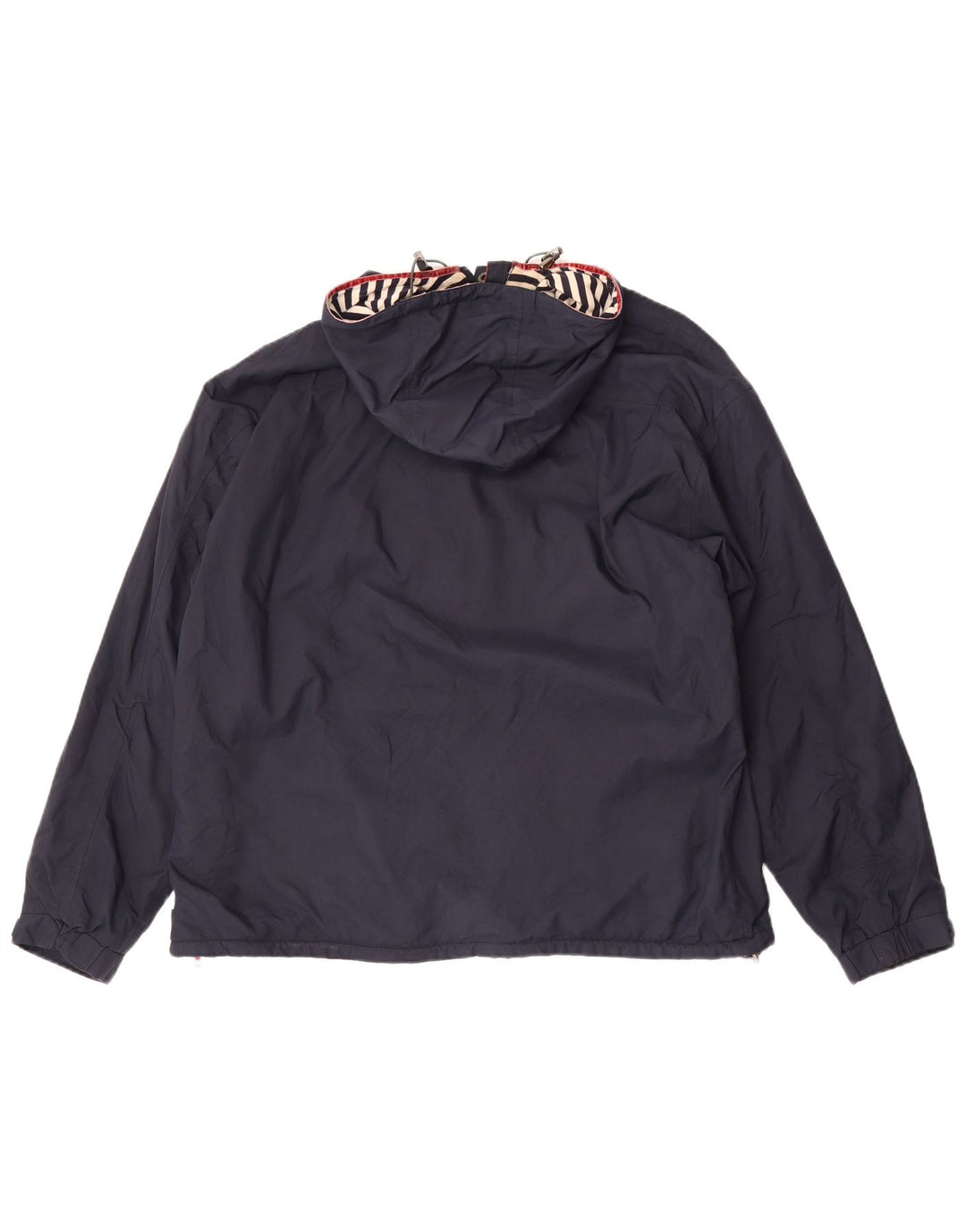 Joules Veste Anorak surdimensionnée à capuche pour femme UK 16 Large Bleu marine