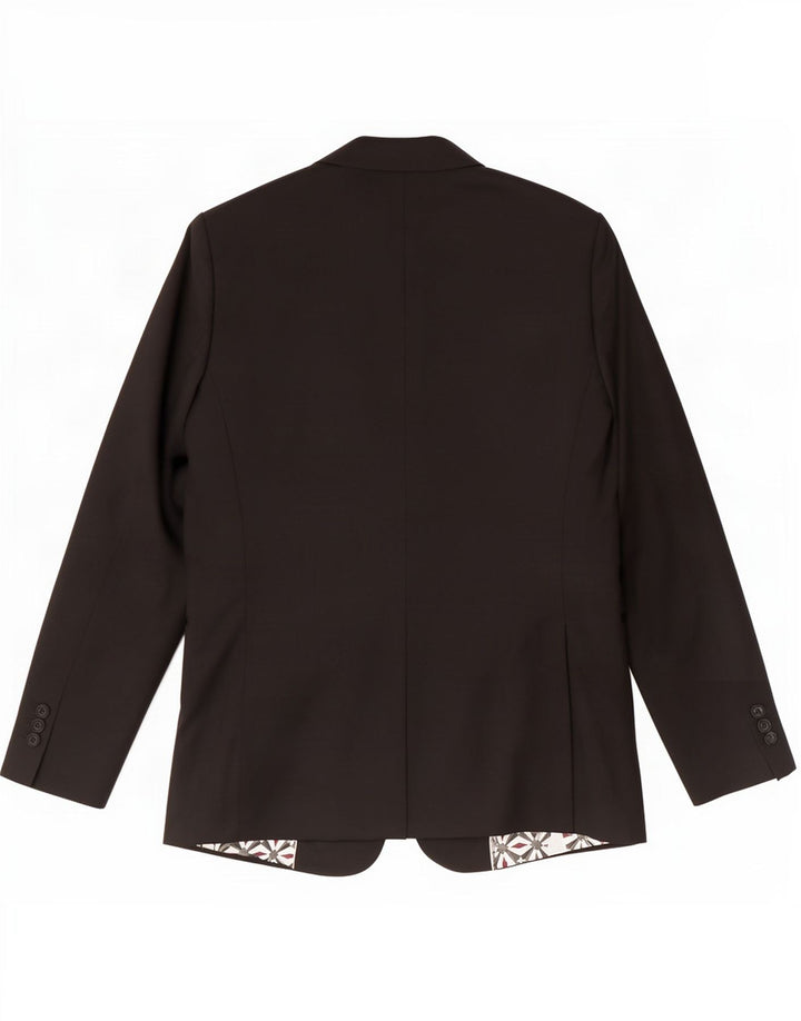 Ted Baker Veste blazer à 2 boutons pour homme UK 42 XL Laine noire