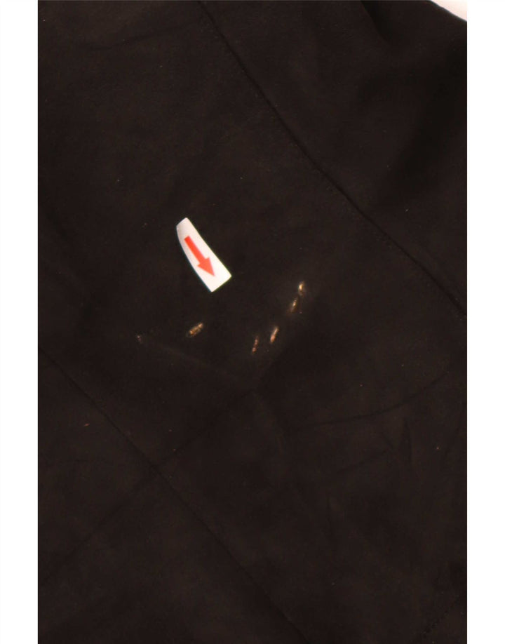 Zara Manteau Femme UK 10 Petit Noir
