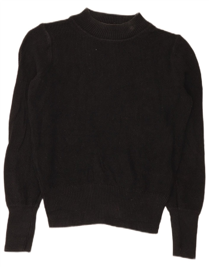 Gap Pull col roulé pour femme UK 14 en coton noir moyen