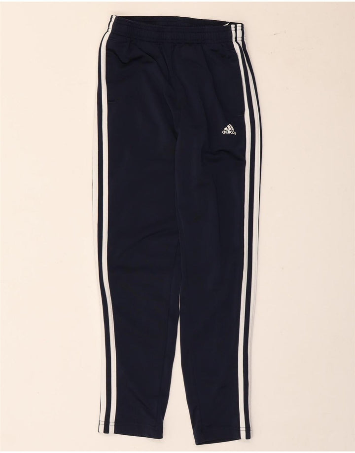 Pantalon de survêtement Adidas garçon 11-12 ans bleu marine polyester