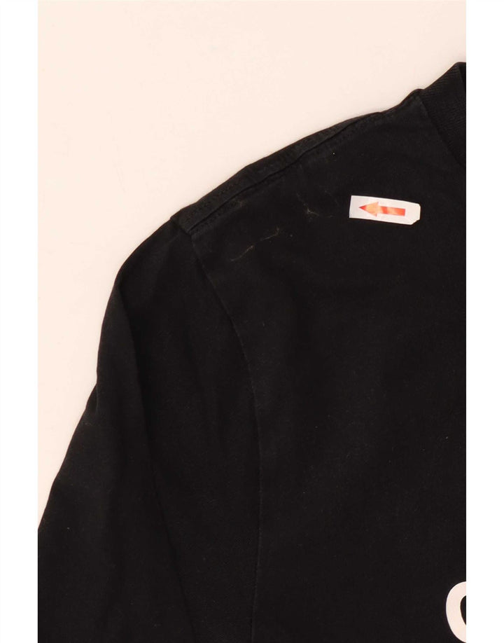Carhartt T-shirt graphique pour hommes, petit haut en coton noir