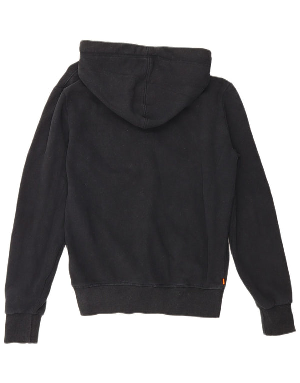 Superdry Pull à Capuche Graphique Homme Noir Moyen Coton