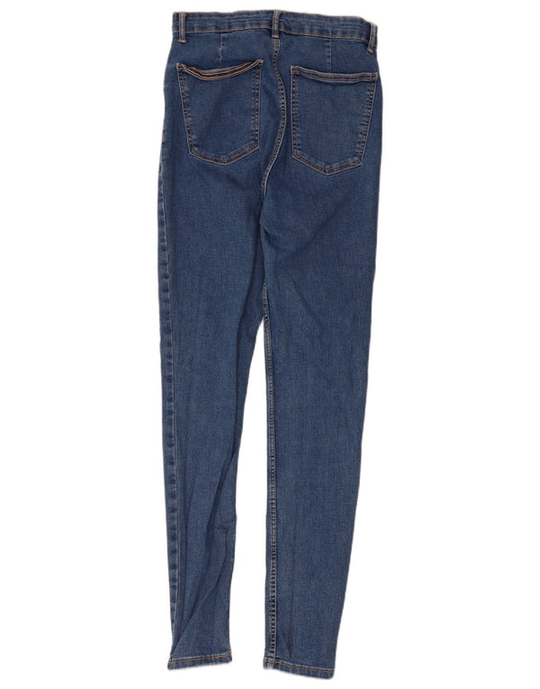 Zara Jean skinny pour femme EU 40 Medium W30 L29 Bleu