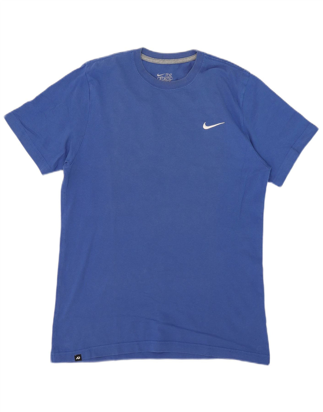 Nike T-Shirt Coupe Standard Femme Bleu Moyen Coton