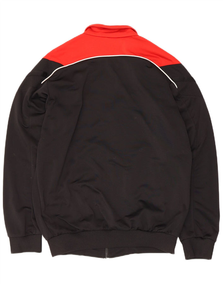 Adidas Veste de Survêtement Garçon 15-16 ans Noir Colourblock Polyester