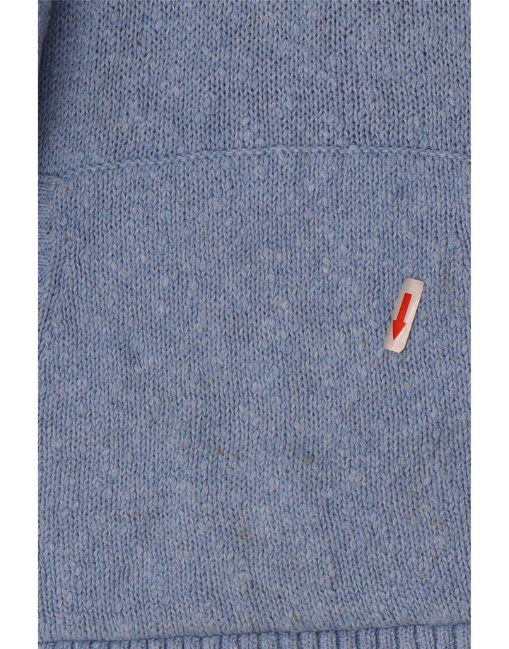 Fat Face Pull à capuche pour femme UK 14 Bleu moyen Coton