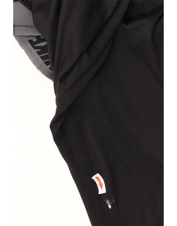 Nike Short de sport graphique coupe régulière pour homme, grand, noir, polyester