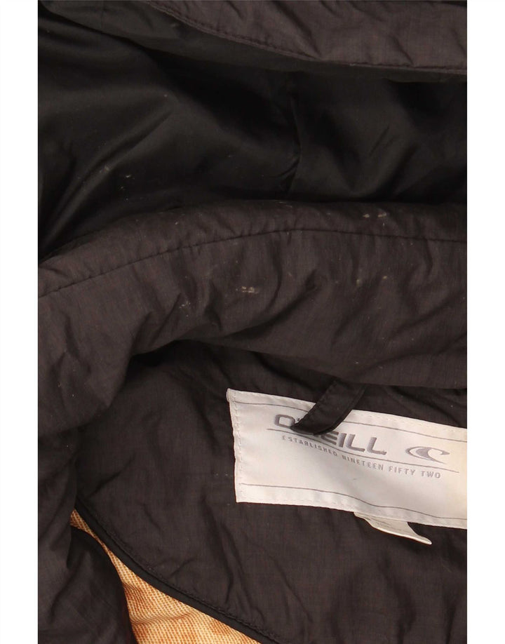 O'Neill Manteau rembourré à capuche pour femme UK 10 Small Noir Polyamide