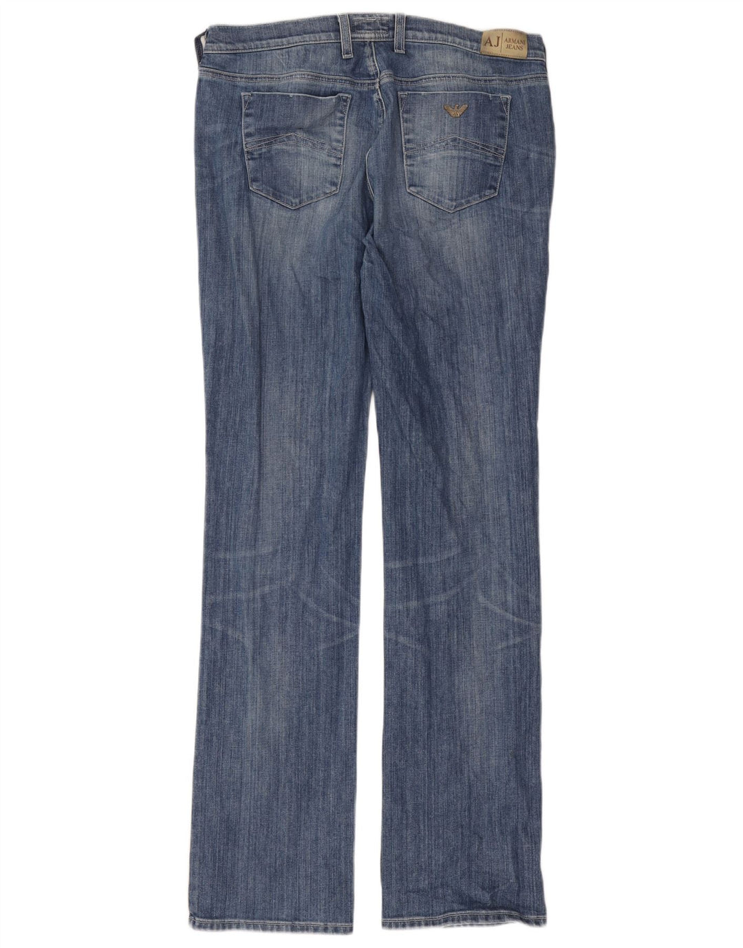 Armani Jean droit homme W33 L35 bleu coton