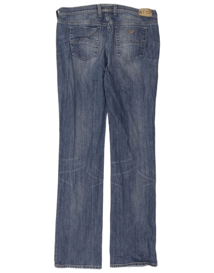 Armani Jean droit homme W33 L35 bleu coton