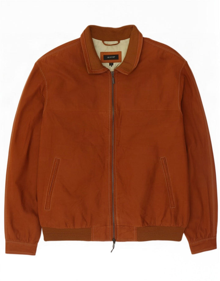 Milestone Veste en cuir pour homme IT 52 XL Marron