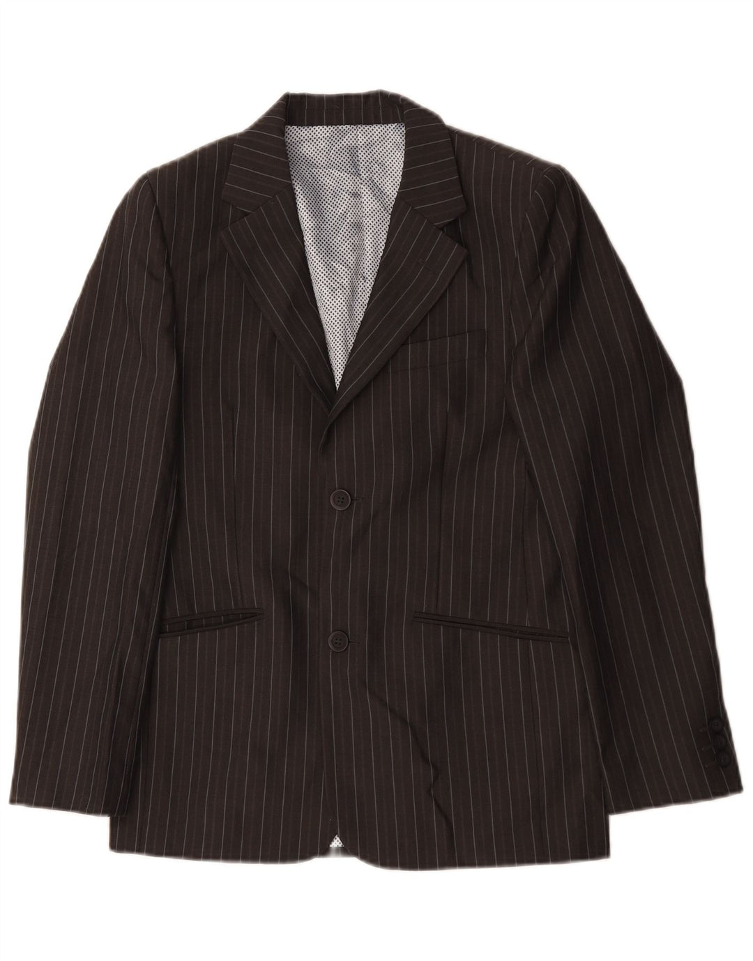 Marks & Spencer Veste blazer autographe pour garçon 12-13 ans Gris fines rayures