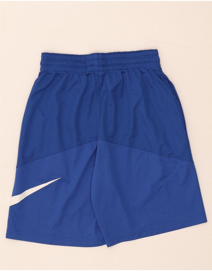 Short de sport Nike Dri Fit Graphic pour homme, petit, bleu, polyester