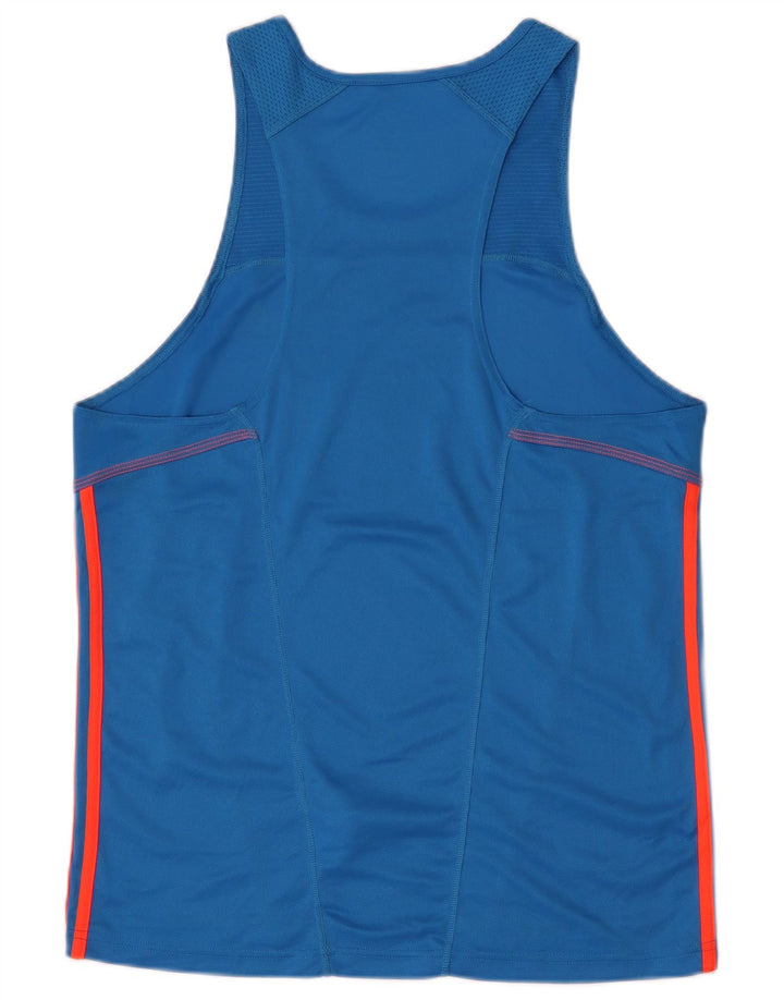 Adidas Homme Climalite Débardeur Bleu Moyen Polyester