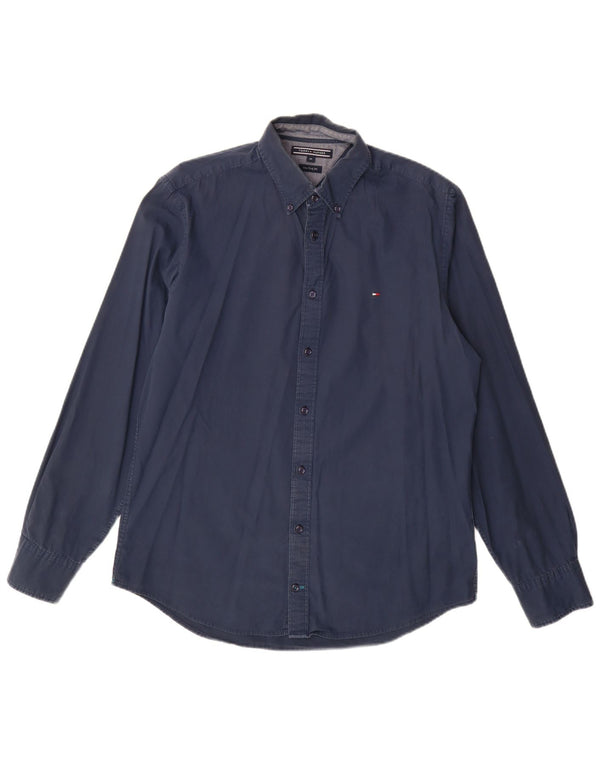 Tommy Hilfiger Chemise New York Fit Homme Bleu Marine Moyen Coton
