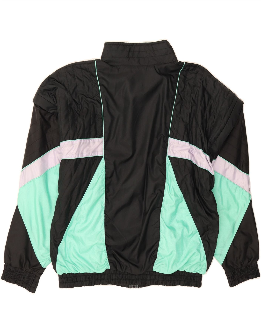 PANDORA Mens Tracksuit Top Jacket XL Black Colourblock Polyamide Vintage Pandora and Second-Hand Pandora from Messina Hembry 