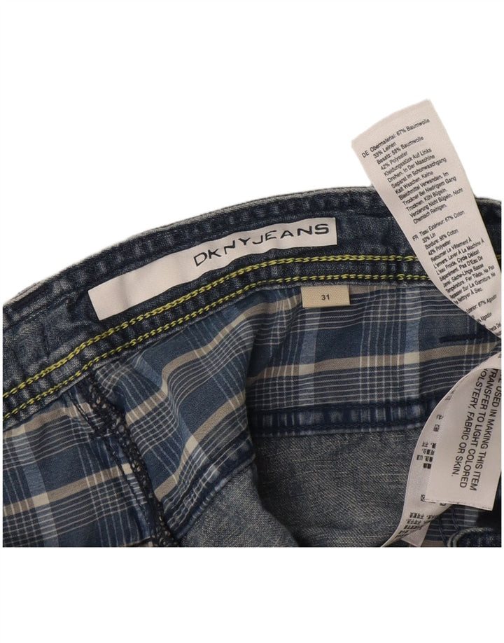 Dkny Short en Jean W31 Homme Bleu Moyen Coton