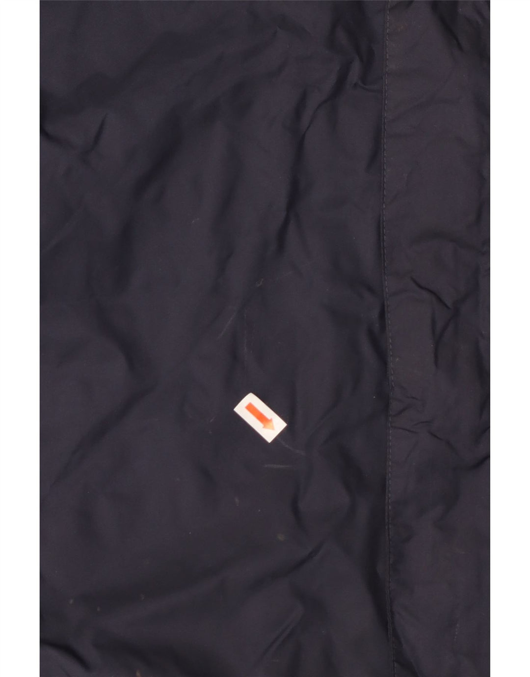 Adidas Veste coupe-vent à capuche pour homme UK 42 XL Bleu marine Polyester