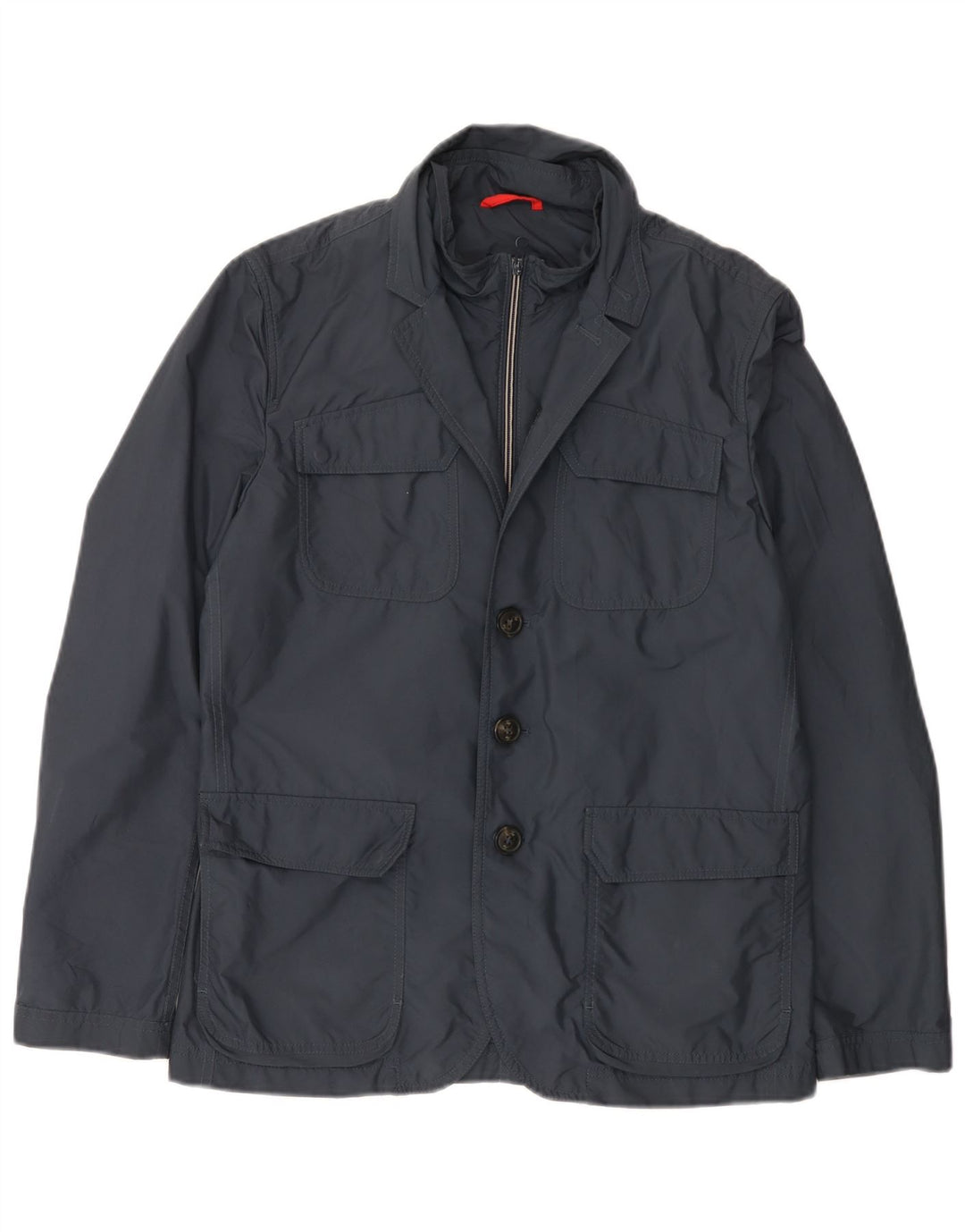 Fay Veste utilitaire pour homme UK 38 en coton bleu marine moyen