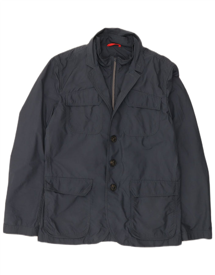 Fay Veste utilitaire pour homme UK 38 en coton bleu marine moyen