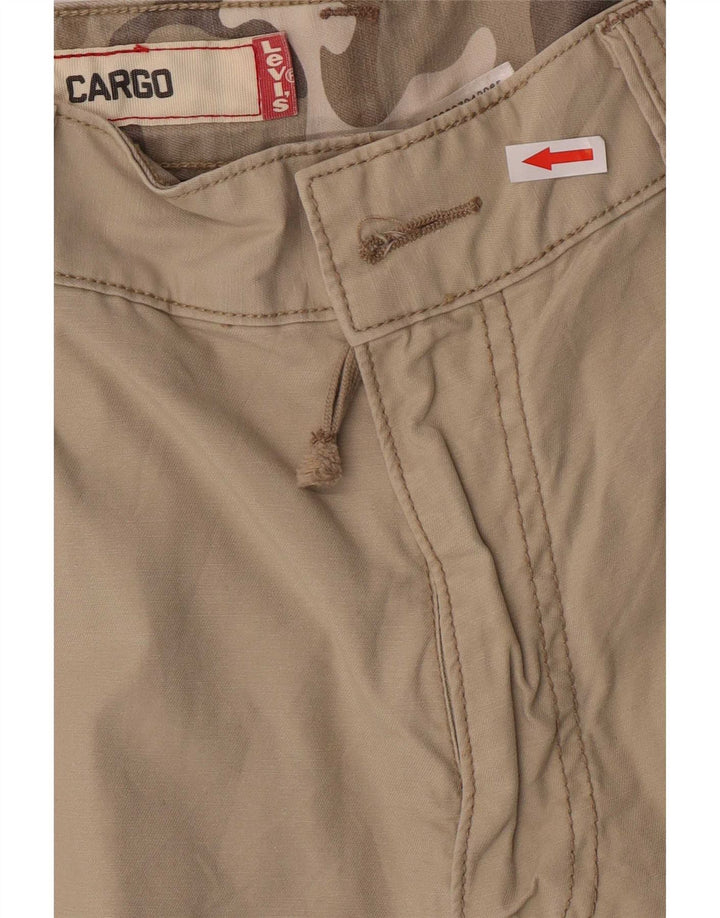 Levi's Short Cargo Homme Medium W32 Kaki Coton