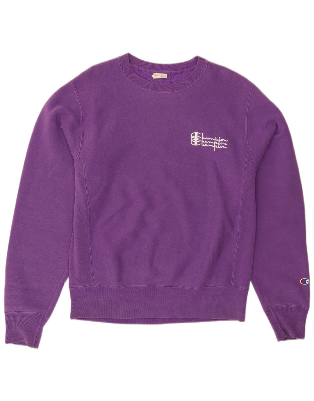 CHAMPION Sweat-shirt graphique Reverse Weave pour hommes, petit coton violet