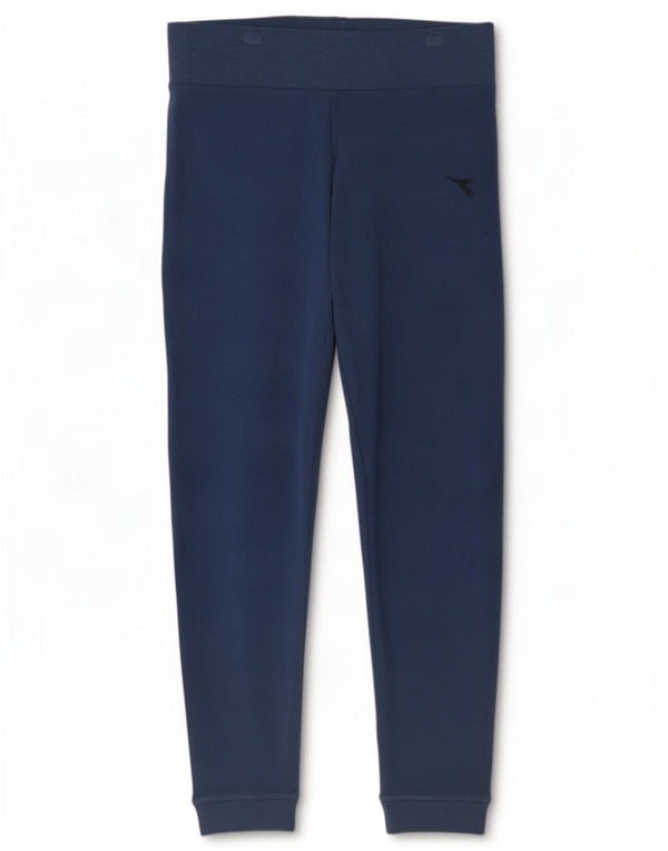 Diadora Womens Leggings UK 16 Large Navy Blue