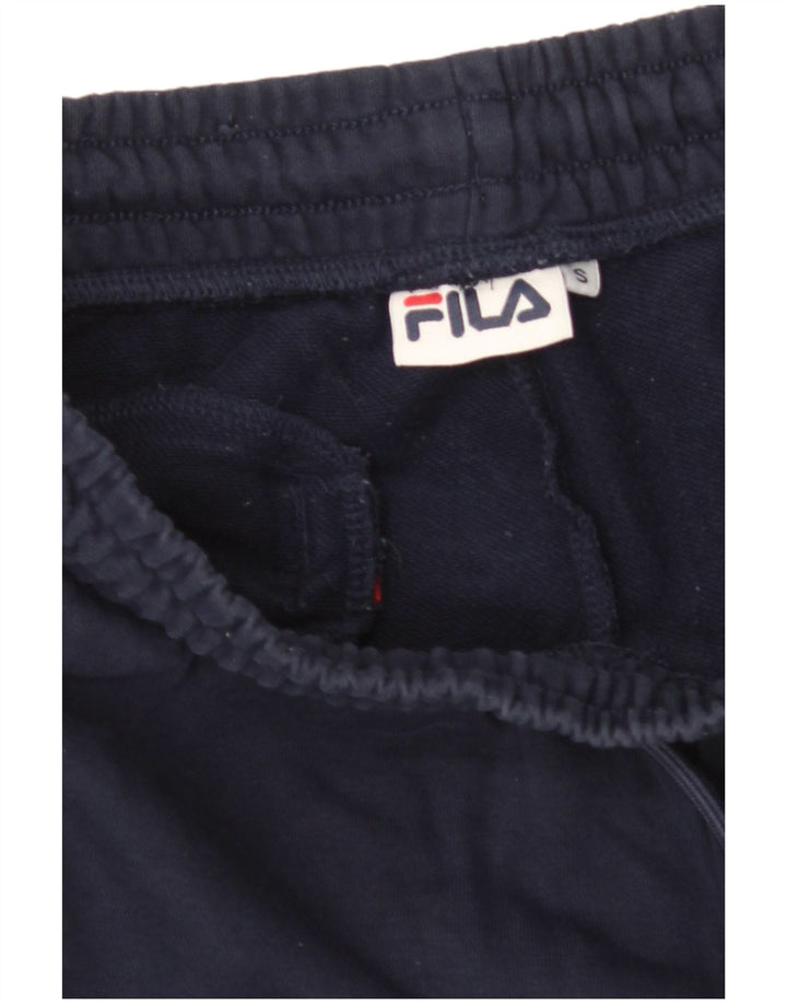 Fila Pantalon de survêtement graphique pour homme, petit, bleu marine
