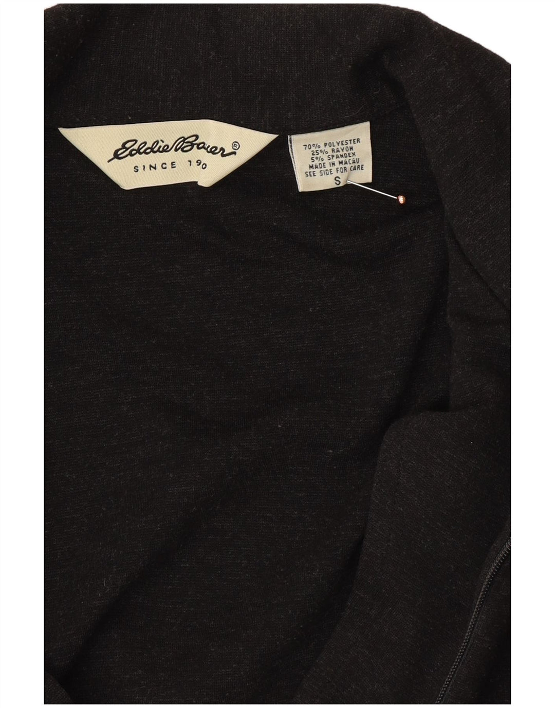 EDDIE BAUER Robe longue surdimensionnée à manches longues pour femme UK 10 Petit Gris