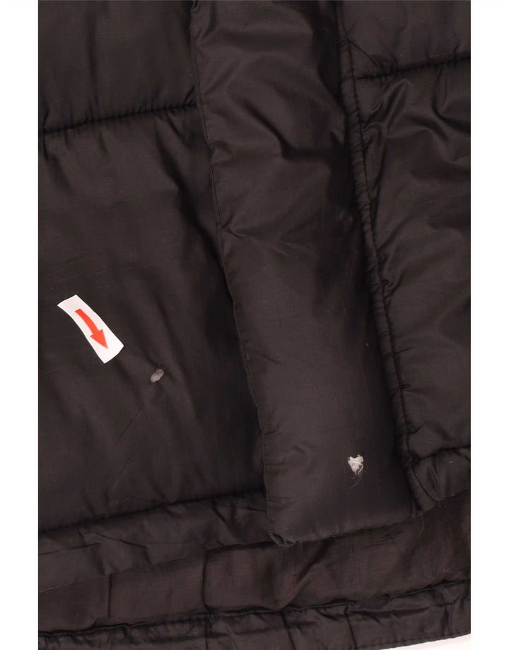 Zara Veste matelassée homme UK 38 Medium Noir Polyamide
