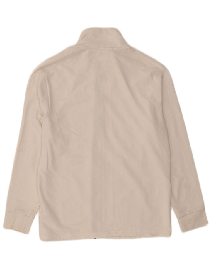 ADIDAS Veste de survêtement pour femme UK 16/18 Grand coton blanc