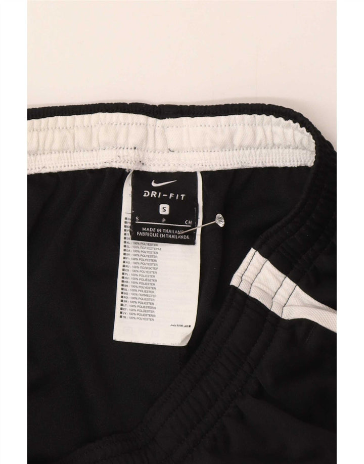Nike Pantalon de survêtement Dri Fit pour homme Taille S en polyester color block noir