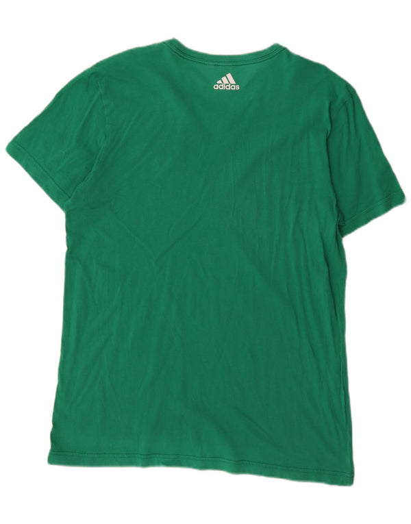 Adidas T-Shirt Graphique Homme Vert Moyen