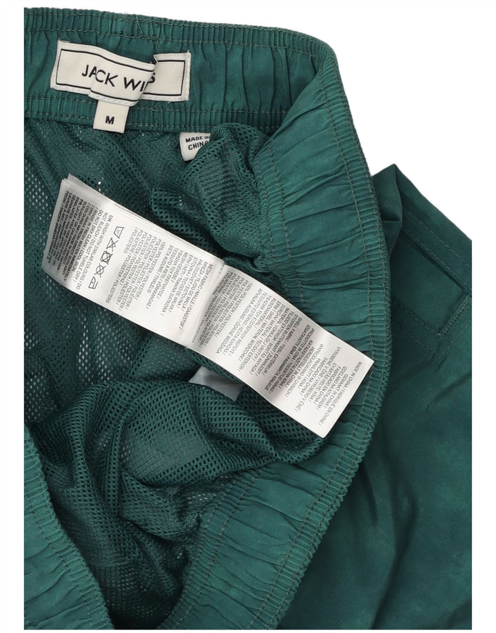 Jack Wills Short de bain pour homme en polyester Tie Dye vert moyen