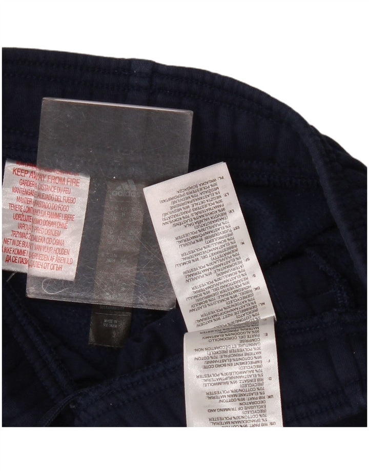 ADIDAS Pantalon de Survêtement Garçon Joggers 11-12 ans Bleu Marine Coton