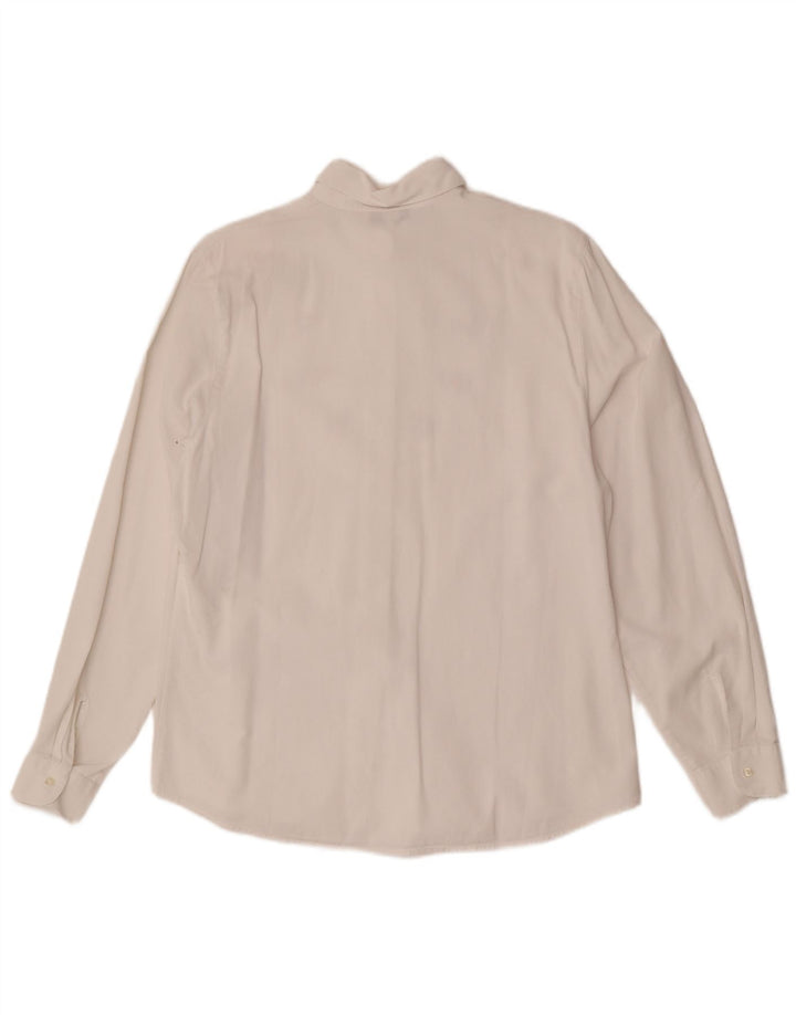 Naracamicee Chemisier graphique pour femme UK 14 Medium Blanc Ethnique