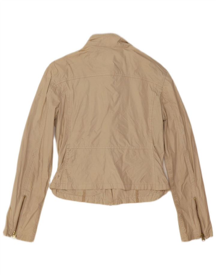 Fay Veste utilitaire courte pour femme UK 8 Small Beige
