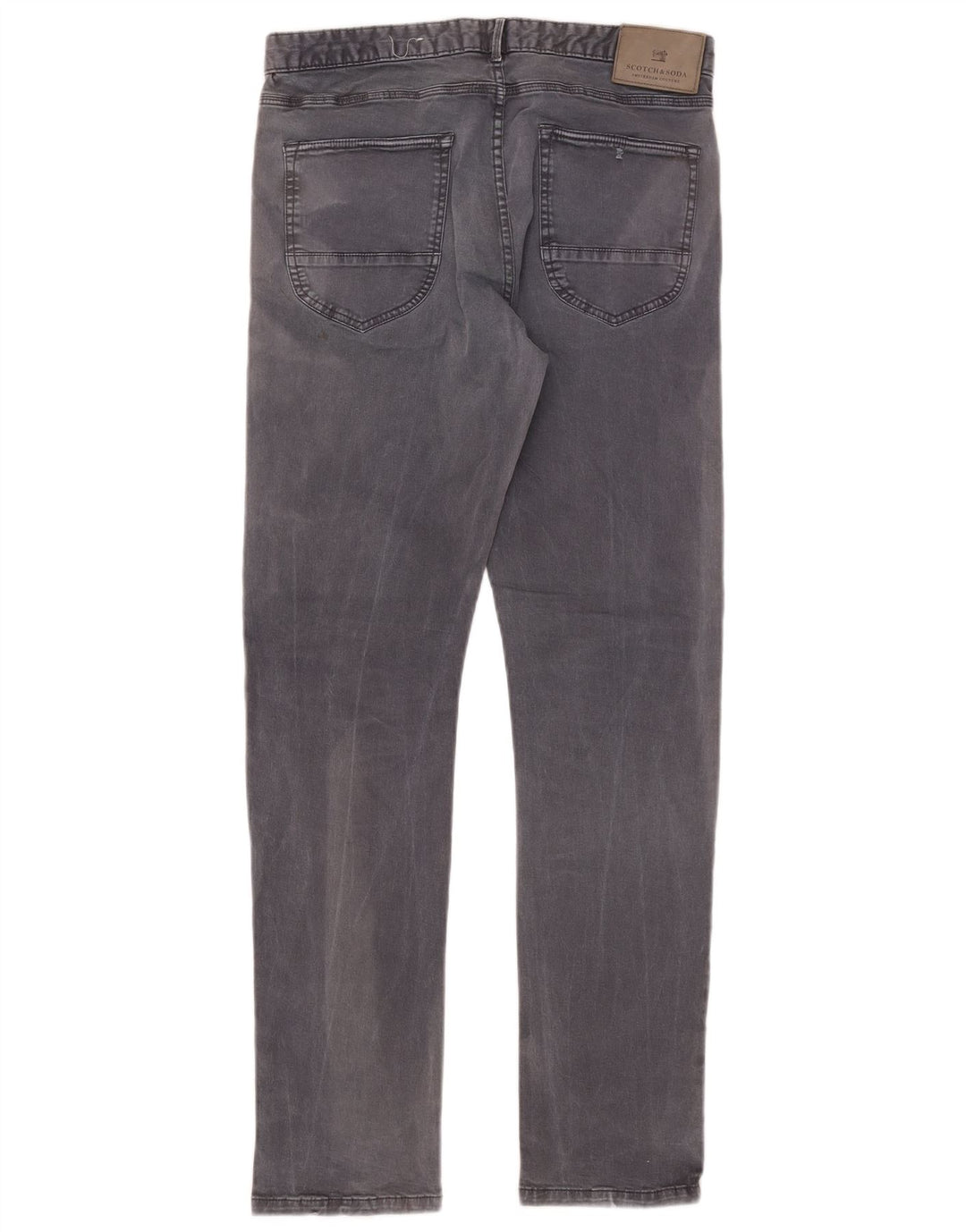Scotch & Soda Jean Slim Homme W32 L32 Gris Coton