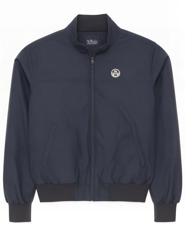 North Sails Veste Bomber Homme UK 44 2XL Bleu Marine Polyamide