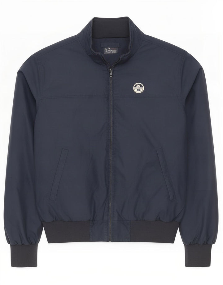 North Sails Veste Bomber Homme UK 44 2XL Bleu Marine Polyamide