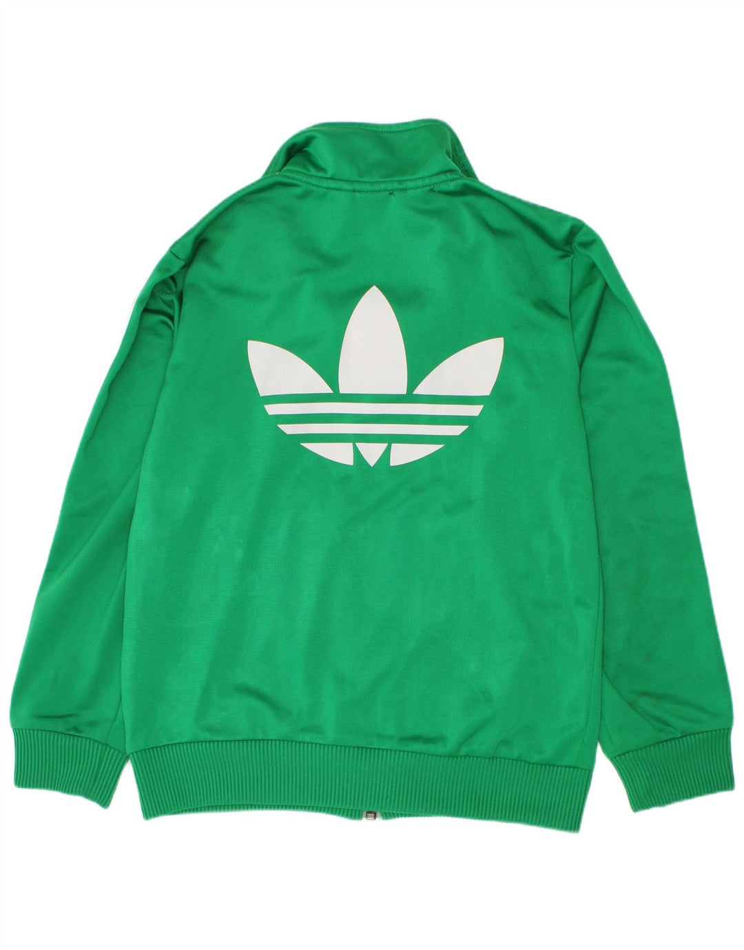 Adidas Veste de Survêtement Graphique Garçon 7-8 Ans Vert Polyester