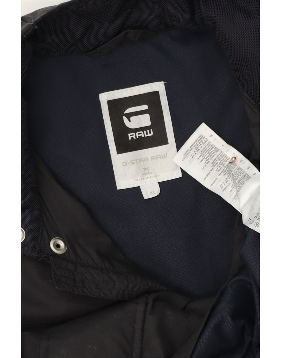 G-Star Veste utilitaire pour homme UK 42 XL Nylon noir