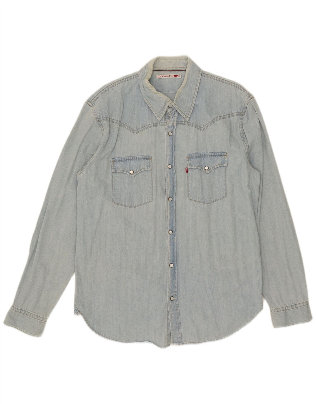 Levi's Chemise en Jean Large Homme Bleu Coton