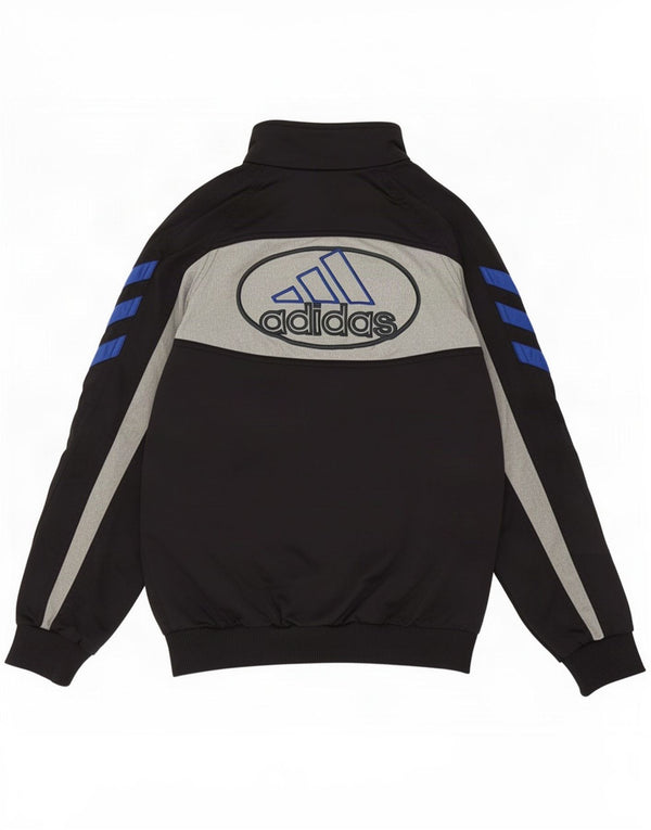 Adidas Veste de survêtement graphique pour garçon 11-12 ans Noir Colourblock